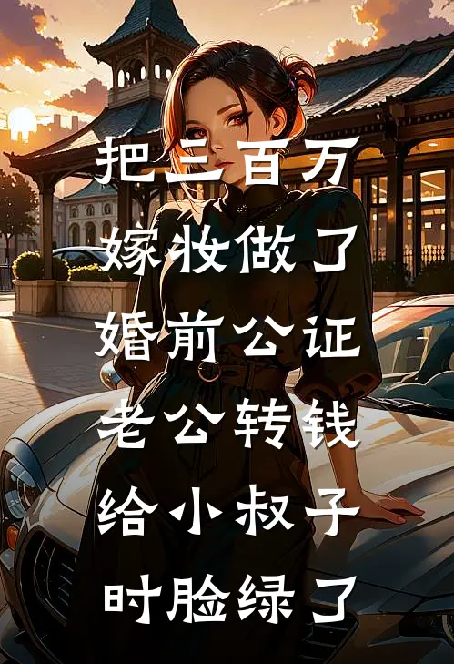 把三百万嫁妆做了婚前公证，老公转钱给小叔子时脸绿了