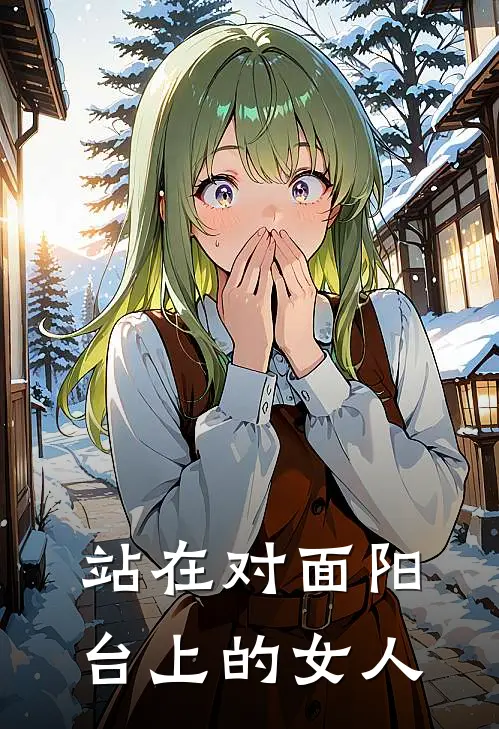 站在对面阳台上的女人