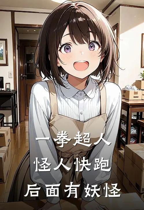 一拳超人，怪人快跑，后面有妖怪