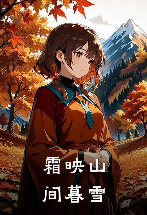 霜映山间暮雪